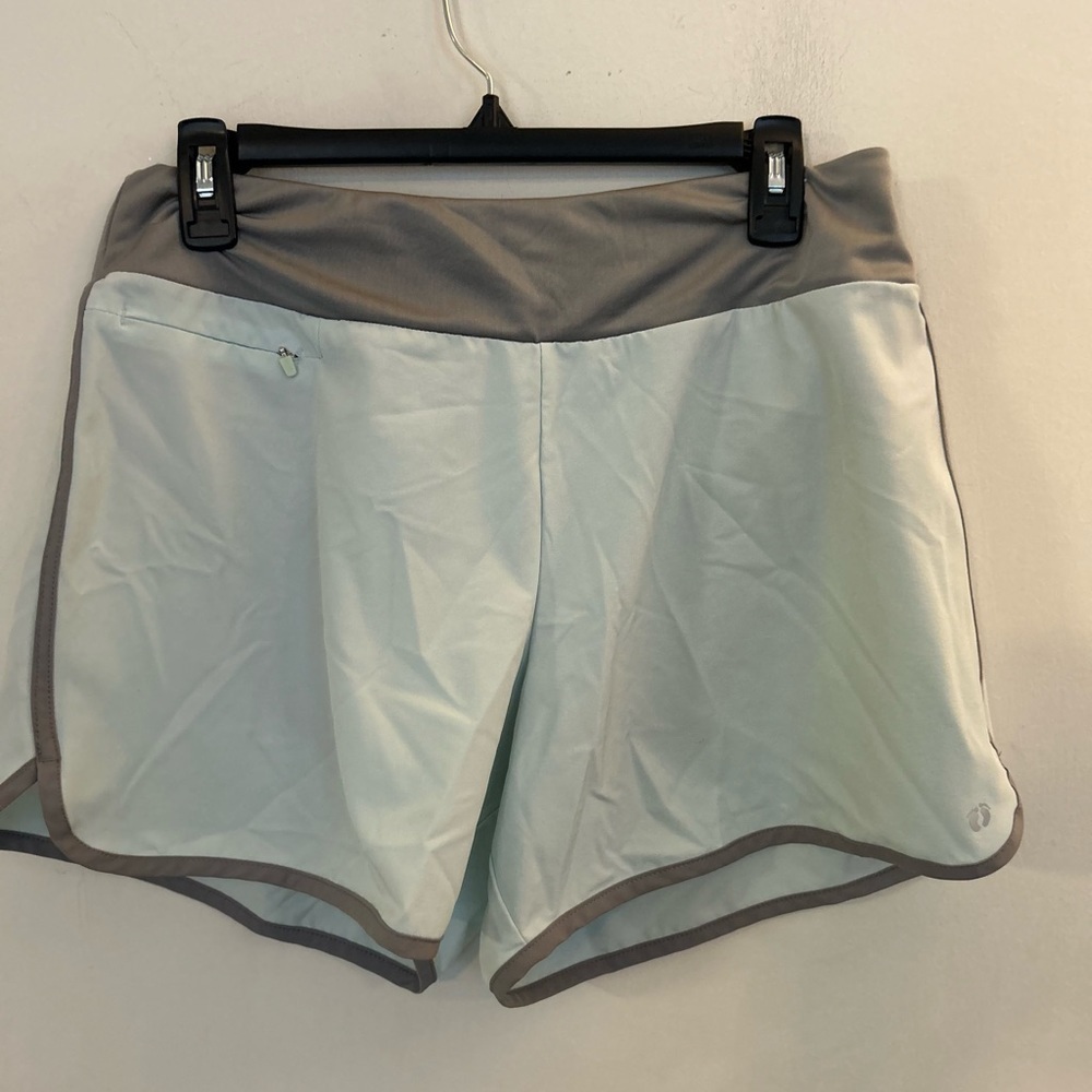 Hang Ten uv Protection upf 50 blue and gray lined shorts medium